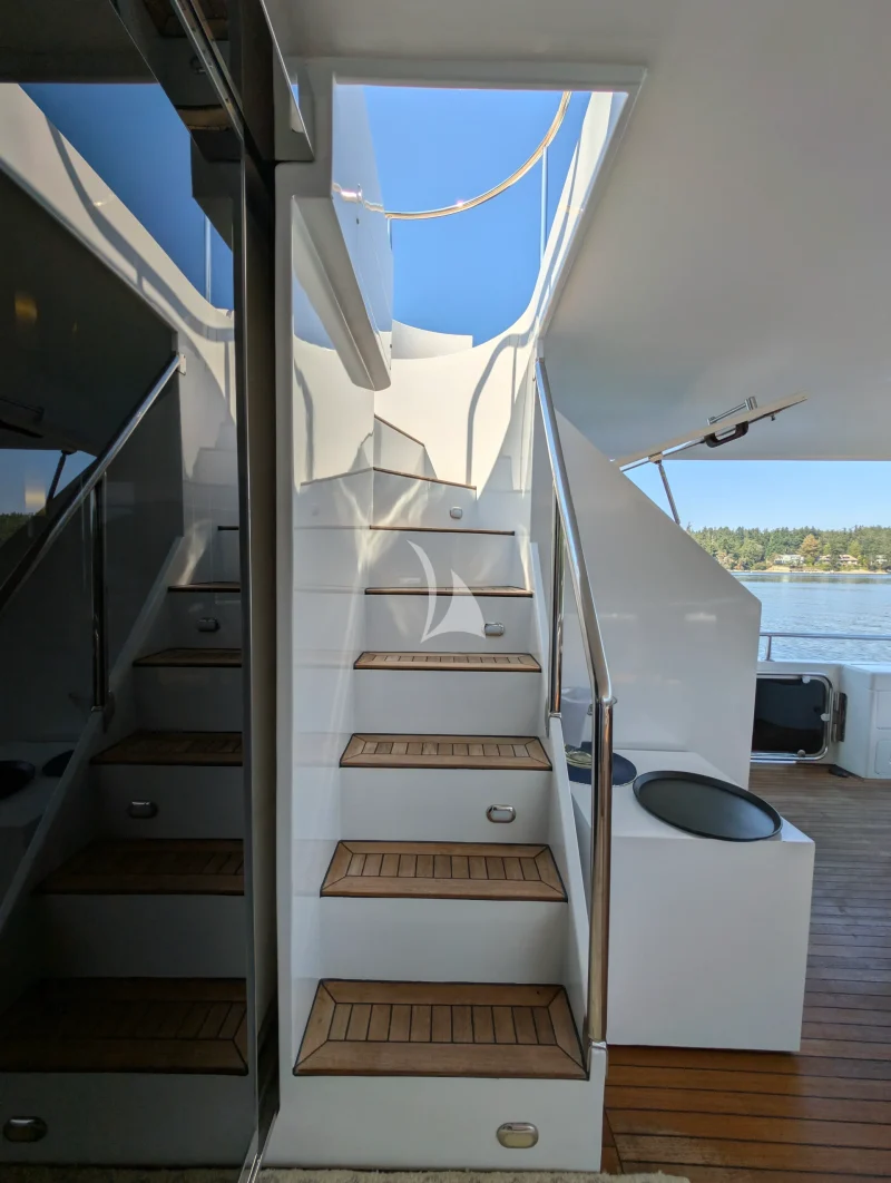 Main Deck Aft to Sky Deck