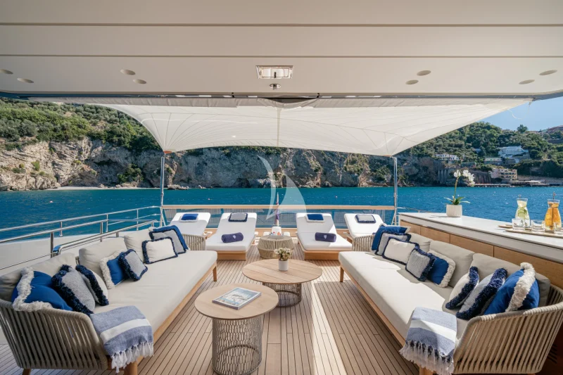 Sundeck - Lounge area and Sunbeds