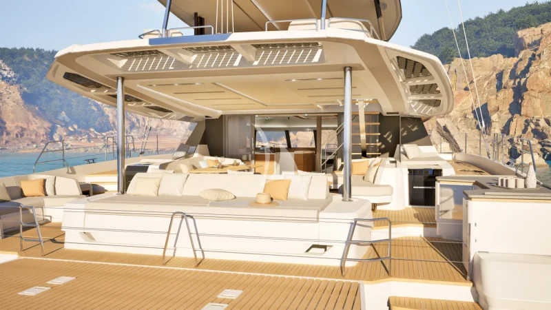 Artist renderings  aft deck