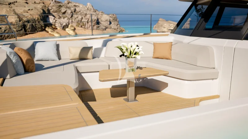 Artist renderings  Fore deck