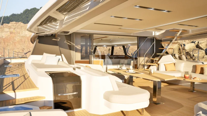 Artist renderings  aft deck