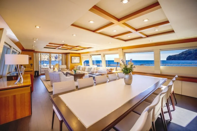 Main Salon - Dining Table