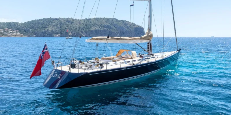 STELLA OF RORC - At Anchor