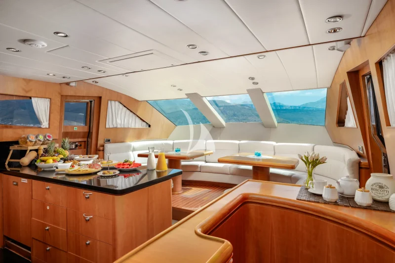 Galley and casaul dining