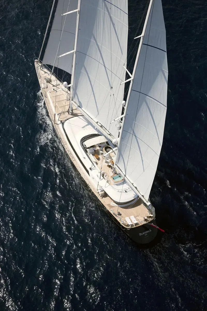 Under sail
