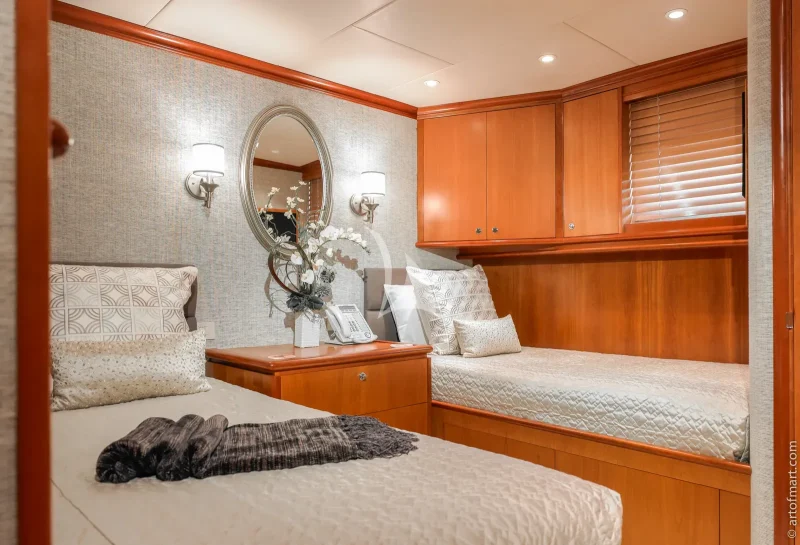 Twin Stateroom with pullman 