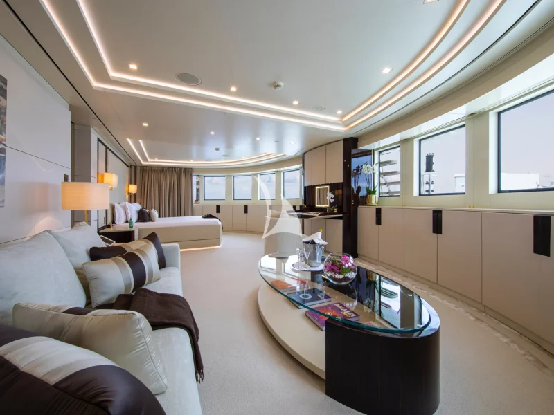 Master Suite - view from seating area