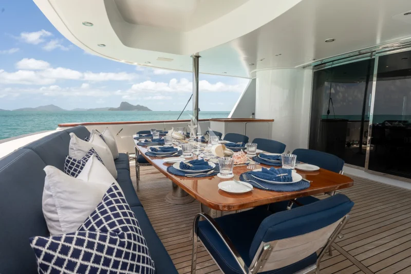 Al Fresco Dining | Main Deck Aft 