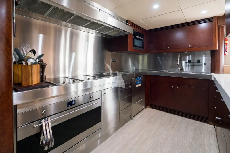 Galley on the Main Deck