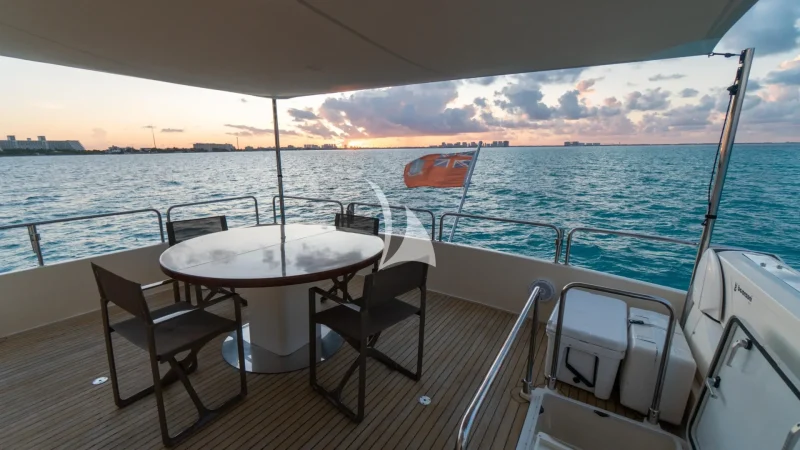 Upper aft deck