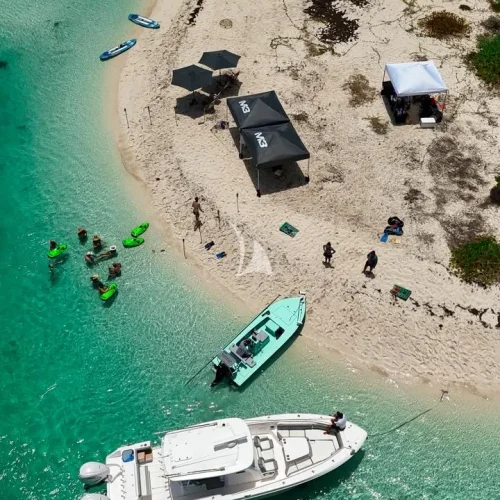 Beach Setup (teal tender not included) 