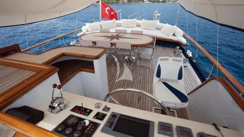 Aft deck